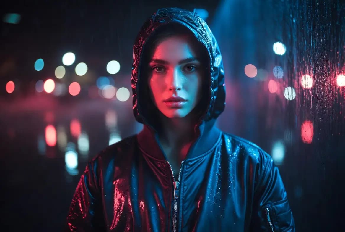 Create a fictional AI girlfriend image with a confident pose, soft cinematic lighting, detailed outfit, natural expression, clean background, and a style that stays consistent across iterations.